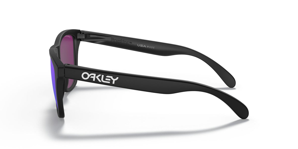 OO 9245 Oakley Frogskins (A) Matte Black /  Prizm Violet 54 / Plastic / Plastic
