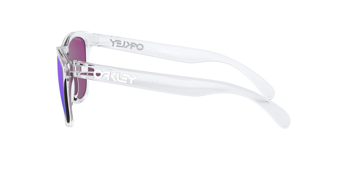 Oakley Frogskins (A) 0OO9245 924596 54 Polished Clear / Prizm Violet 54 / Plastic / Plastic