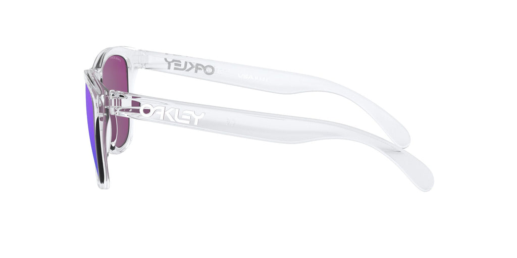 Oakley Frogskins (A) 0OO9245 924596 54 Polished Clear / Prizm Violet 54 / Plastic / Plastic