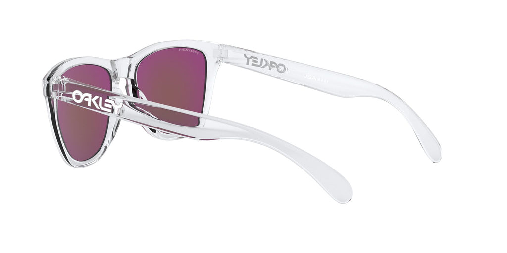 Oakley Frogskins (A) 0OO9245 924596 54 Polished Clear / Prizm Violet 54 / Plastic / Plastic