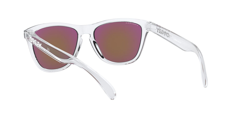 Oakley Frogskins (A) 0OO9245 924596 54 Polished Clear / Prizm Violet 54 / Plastic / Plastic