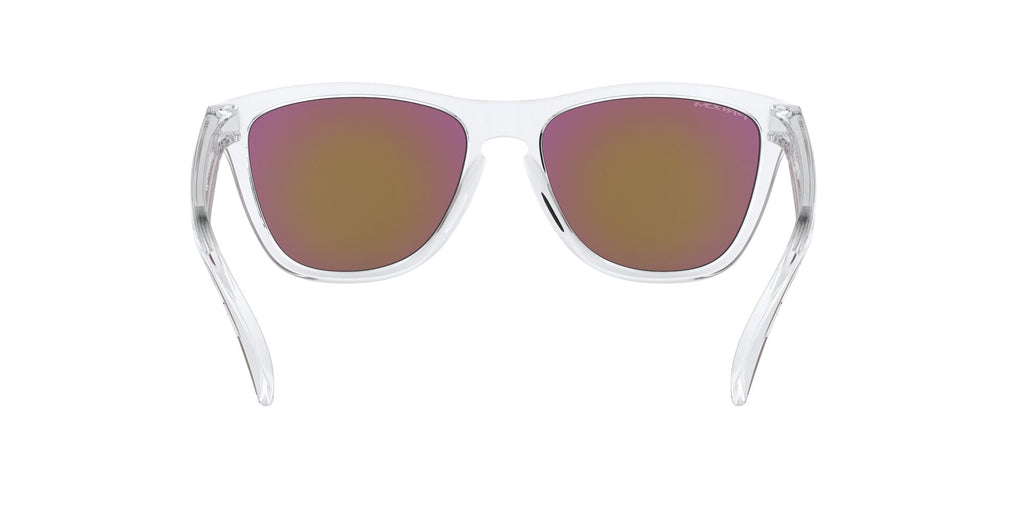 Oakley Frogskins (A) 0OO9245 924596 54 Polished Clear / Prizm Violet 54 / Plastic / Plastic