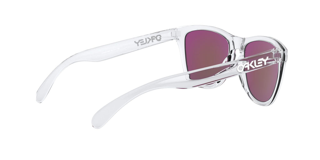 Oakley Frogskins (A) 0OO9245 924596 54 Polished Clear / Prizm Violet 54 / Plastic / Plastic