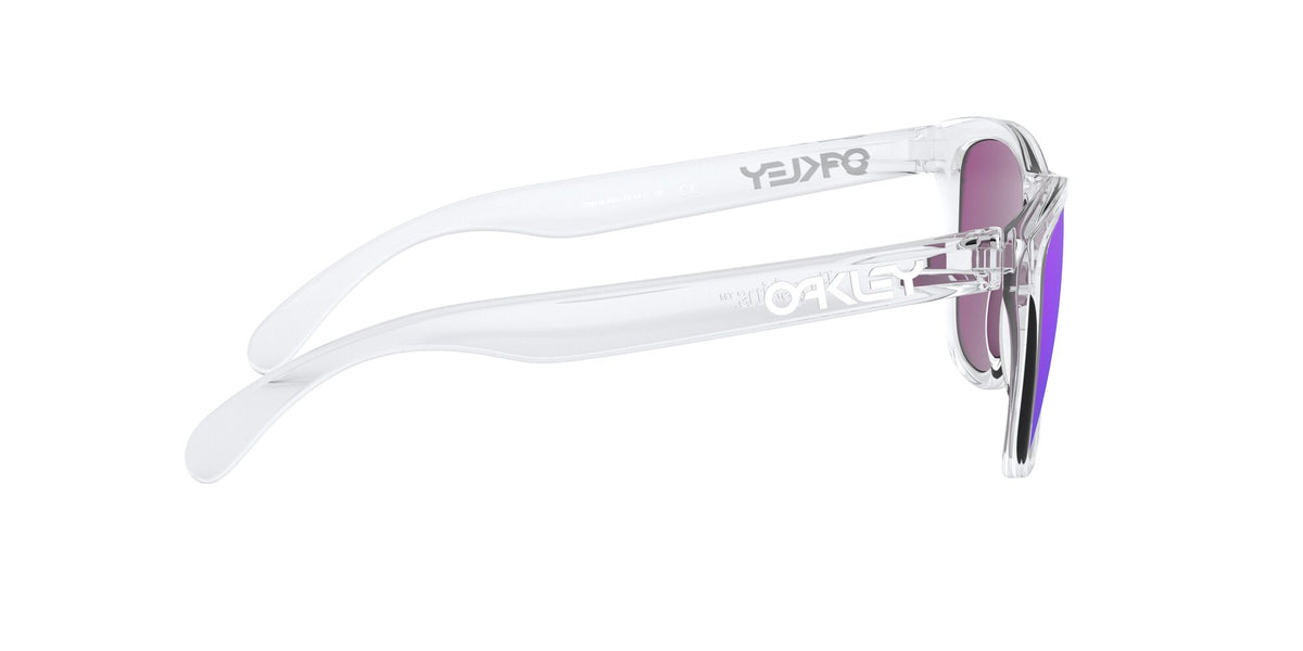 Oakley Frogskins (A) 0OO9245 924596 54 Polished Clear / Prizm Violet 54 / Plastic / Plastic