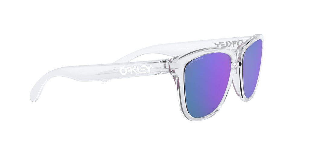 Oakley Frogskins (A) 0OO9245 924596 54 Polished Clear / Prizm Violet 54 / Plastic / Plastic