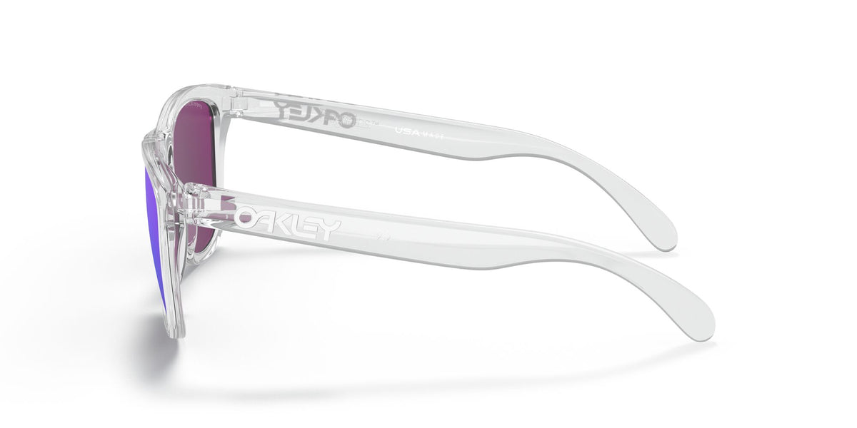 Oakley Frogskins (A) 0OO9245 924596 54 Polished Clear / Prizm Violet 54 / Plastic / Plastic