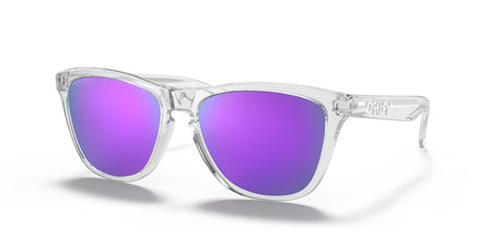 Oakley Frogskins (A) 0OO9245 924596 54 Polished Clear / Prizm Violet 54 / Plastic / Plastic