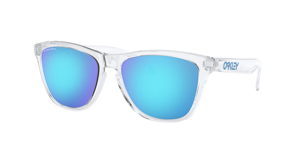 Oakley Frogskins (A) 0OO9245 9245A7 54 Crystal Clear / Prizm Sapphire 54 / Plastic / Plastic