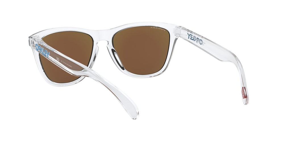 Oakley Frogskins (A) 0OO9245 9245A7 54 Crystal Clear / Prizm Sapphire 54 / Plastic / Plastic