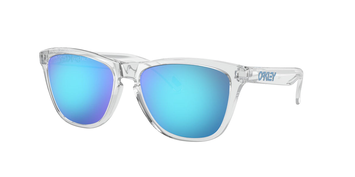 Oakley Frogskins (A) 0OO9245 9245A7 54 Crystal Clear / Prizm Sapphire 54 / Plastic / Plastic