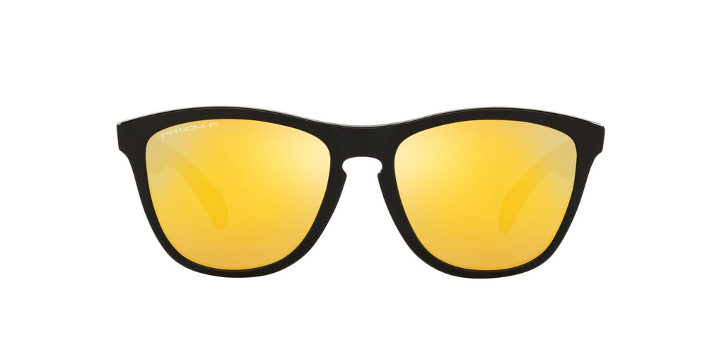 OO 9245 Oakley Frogskins (A) Polished Black /  Prizm 24K Polarised 54 / Plastic / Plastic