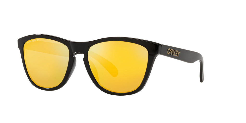 OO 9245 Oakley Frogskins (A) Polished Black /  Prizm 24K Polarised 54 / Plastic / Plastic
