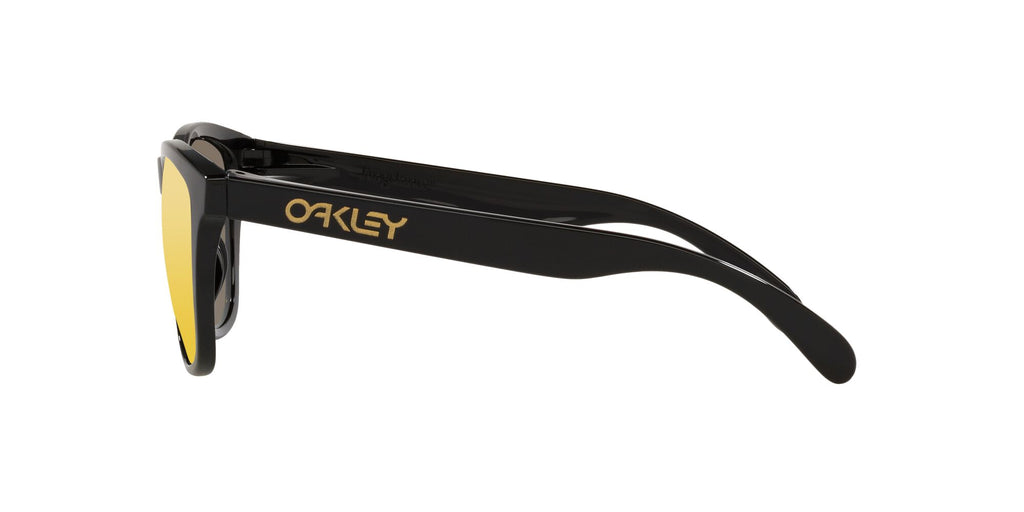 OO 9245 Oakley Frogskins (A) Polished Black /  Prizm 24K Polarised 54 / Plastic / Plastic