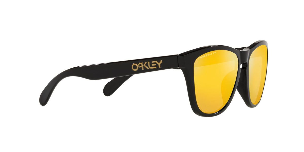 OO 9245 Oakley Frogskins (A) Polished Black /  Prizm 24K Polarised 54 / Plastic / Plastic