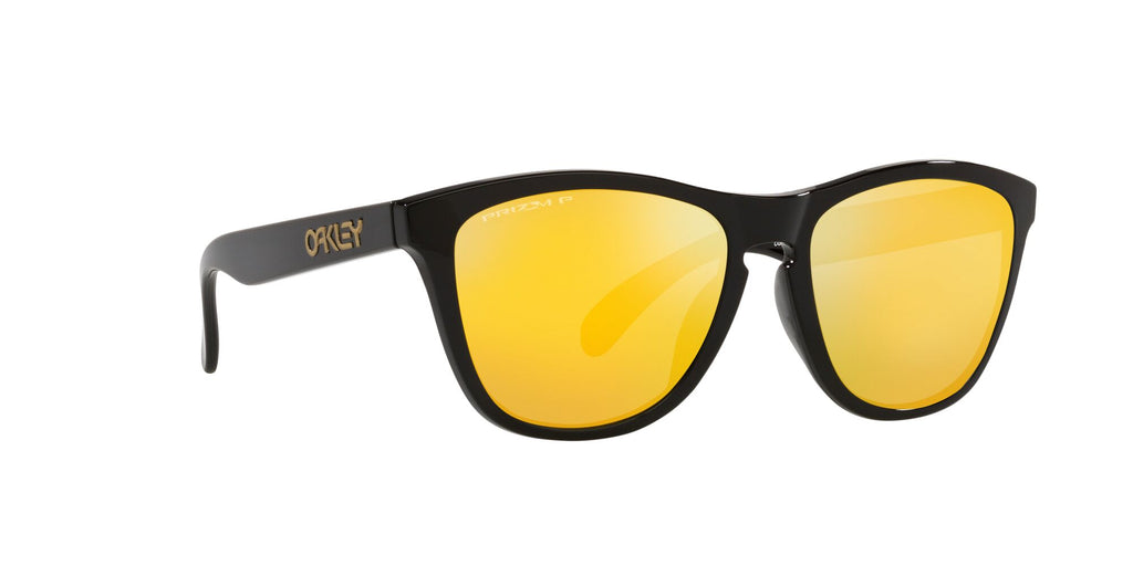 OO 9245 Oakley Frogskins (A) Polished Black /  Prizm 24K Polarised 54 / Plastic / Plastic