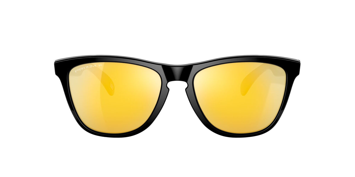OO 9245 Oakley Frogskins (A) Polished Black /  Prizm 24K Polarised 54 / Plastic / Plastic