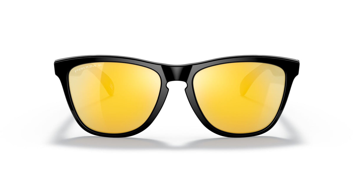 OO 9245 Oakley Frogskins (A) Polished Black /  Prizm 24K Polarised 54 / Plastic / Plastic