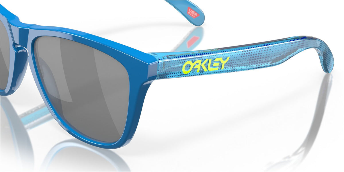 Oakley Frogskins (A) 0OO9245 9245C9 54 Hi Res Polished Sapphire / Prizm Black 54 / Plastic / Plastic