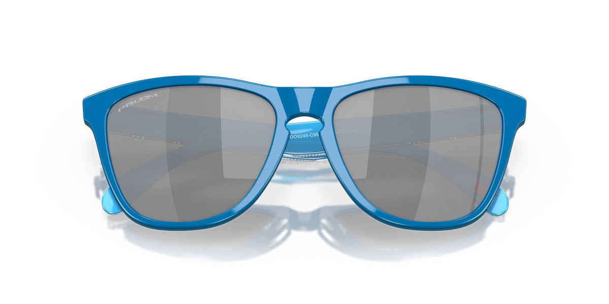 Oakley Frogskins (A) 0OO9245 9245C9 54 Hi Res Polished Sapphire / Prizm Black 54 / Plastic / Plastic