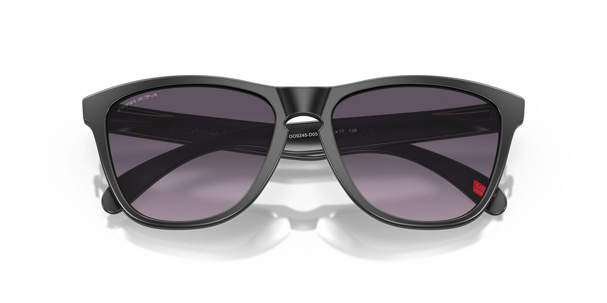 Oakley Frogskins (A) 0OO9245 9245D0 54 Matte Black / Prizm Grey Gradient 54 / Plastic / Plastic