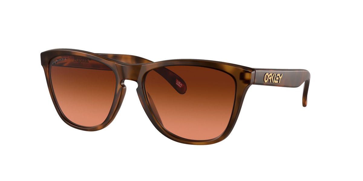 Oakley Frogskins (A) 0OO9245 9245D1 54 Matte Brown Tortoise / Prizm Brown Gradient 54 / Plastic / Plastic