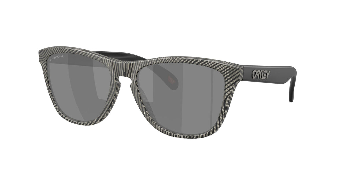 Oakley Frogskins (A) OO9245 9245E6 54 Matt Grey Ink Fingerprint / Prizm Black