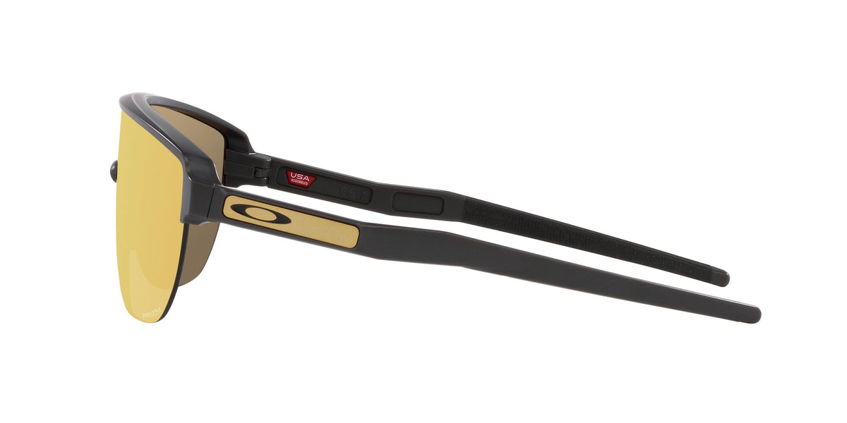 Oakley Corridor 0OO9248 924803 42 Matte Carbon / 24K Iridium 42 / Polycarbonate / O_matter / Injected