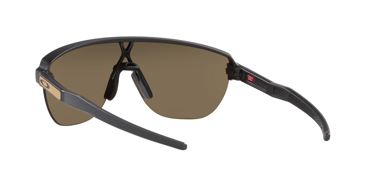 Oakley Corridor 0OO9248 924803 42 Matte Carbon / 24K Iridium 42 / Polycarbonate / O_matter / Injected