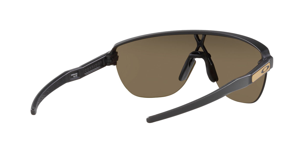 Oakley Corridor 0OO9248 924803 42 Matte Carbon / 24K Iridium 42 / Polycarbonate / O_matter / Injected
