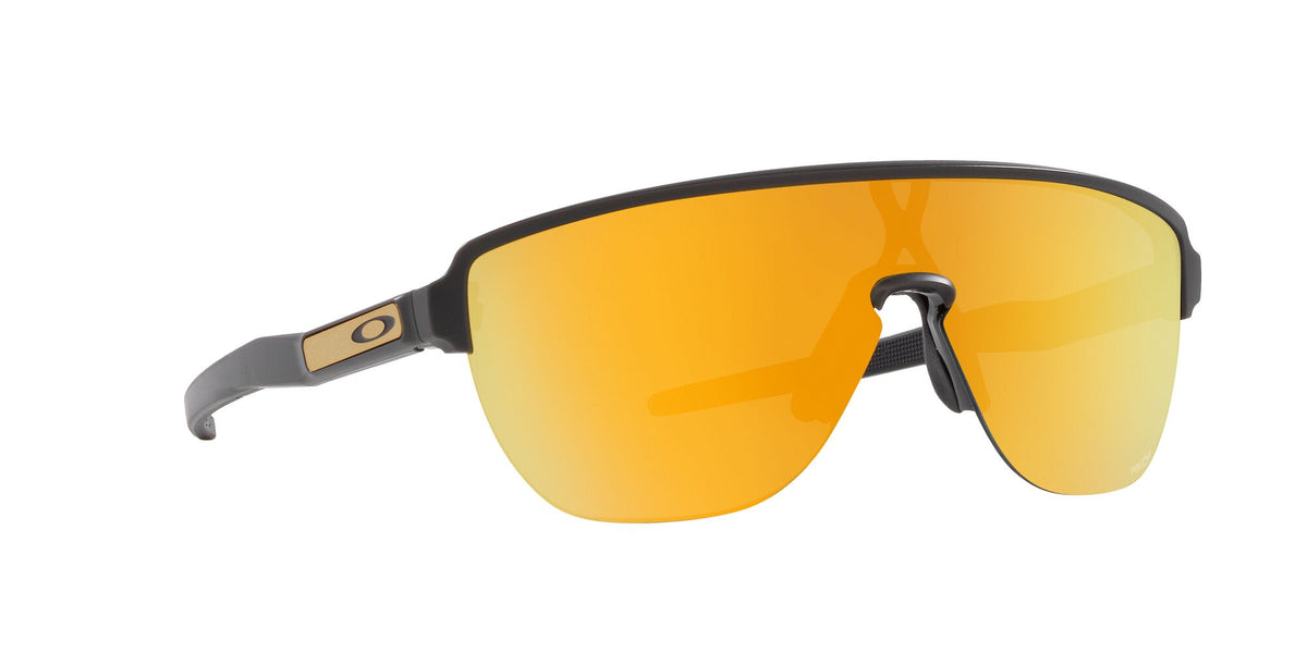 Oakley Corridor 0OO9248 924803 42 Matte Carbon / 24K Iridium 42 / Polycarbonate / O_matter / Injected