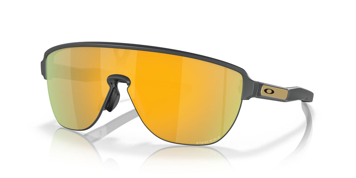 Oakley Corridor 0OO9248 924803 42 Matte Carbon / 24K Iridium 42 / Polycarbonate / O_matter / Injected