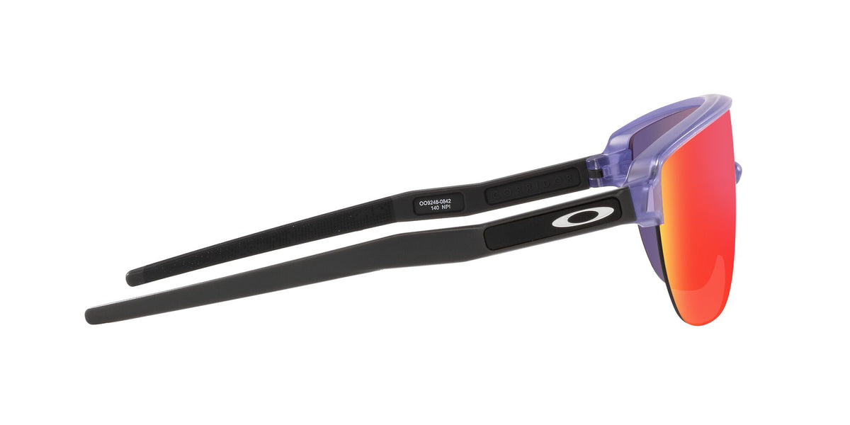 Oakley Corridor 0OO9248 924808 42 Matte Transparent Lilac / Prizm Road 42 / Polycarbonate / O_matter / Injected
