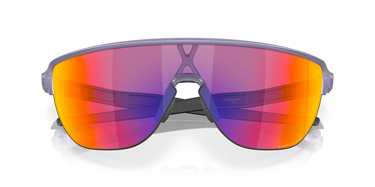 Oakley Corridor 0OO9248 924808 42 Matte Transparent Lilac / Prizm Road 42 / Polycarbonate / O_matter / Injected