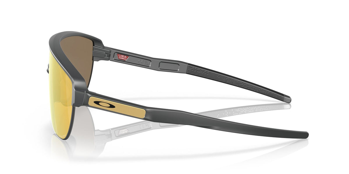 Oakley Corridor A 0OO9248A 924803 42 Matte Carbon / 24K Iridium 42 / Polycarbonate / O_matter / Injected