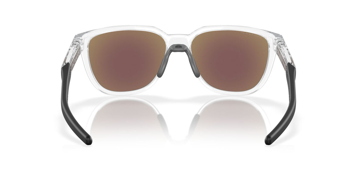 Oakley Actuator 0OO9250 925014 57 Polished Clear / Prizm Sapphire Polarized
