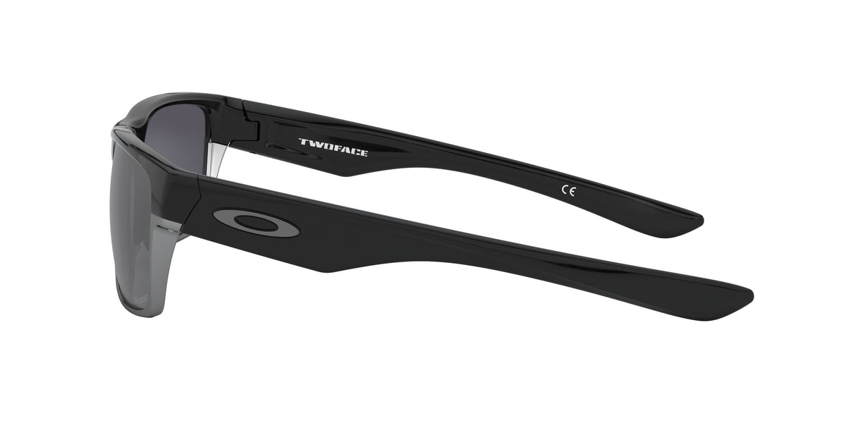 OO 9256 Oakley Twoface (A) Polished Black / Black Iridium Polarised 60 60 / Polycarbonate / O_matter / Molded