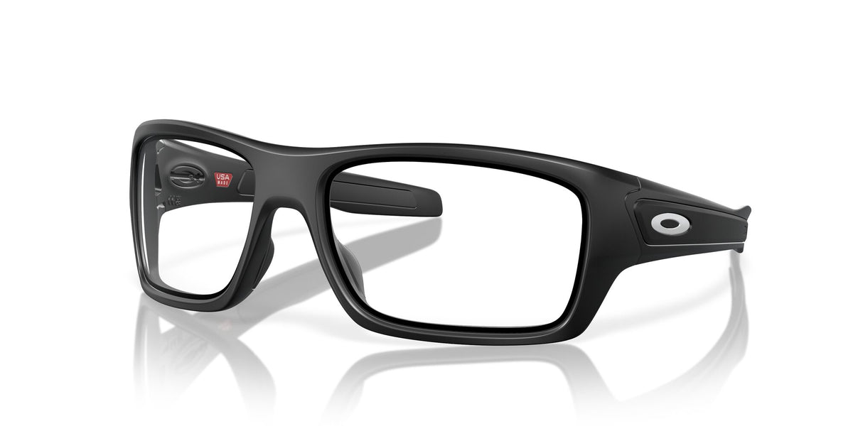 Oakley Turbine 0OO9263 926367 63 Matte Black / Clear
