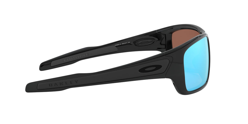 Oakley Turbine 0OO9263 926314 63 Polished Black / Prizm Deep Water Polarized 63 / Plastic / Plastic