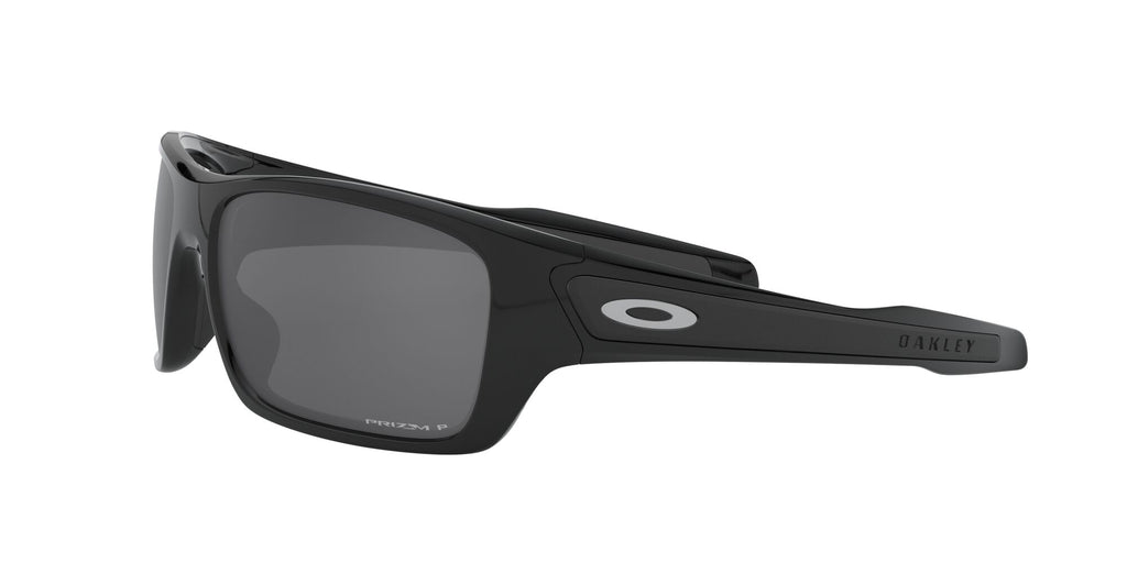 Oakley Turbine 0OO9263 926341 63 Polished Black / Prizm Black Polarized 63 / Plastic / Plastic