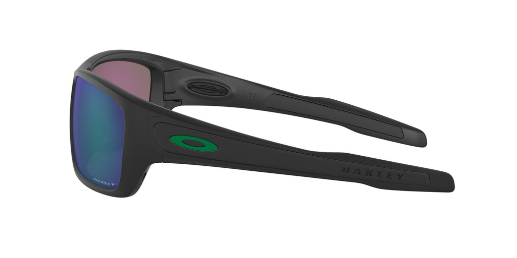 Oakley Turbine 0OO9263 926345 63 Matte Black / Prizm Jade Polarized 63 / Plastic / Plastic