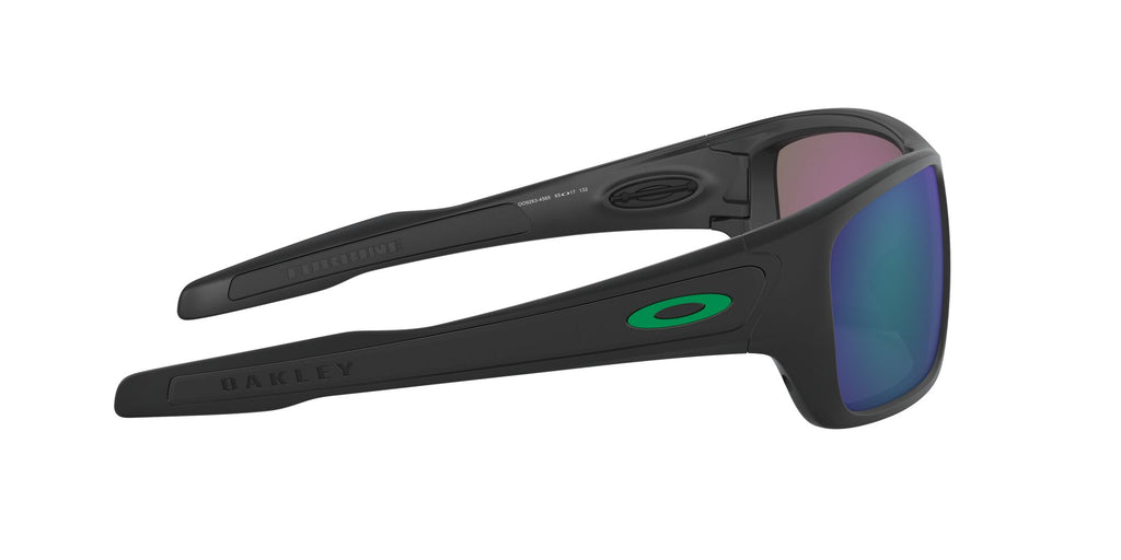 Oakley Turbine 0OO9263 926345 63 Matte Black / Prizm Jade Polarized 63 / Plastic / Plastic