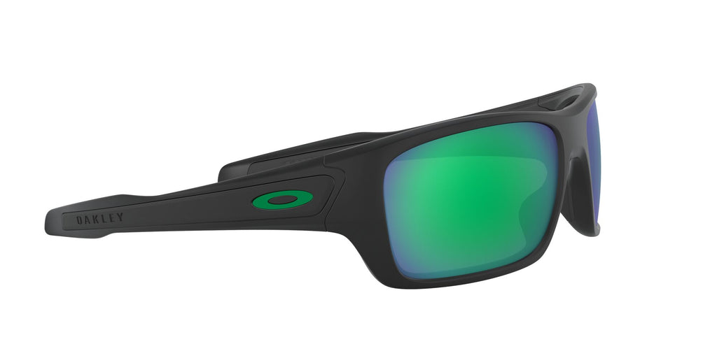 Oakley Turbine 0OO9263 926345 63 Matte Black / Prizm Jade Polarized 63 / Plastic / Plastic