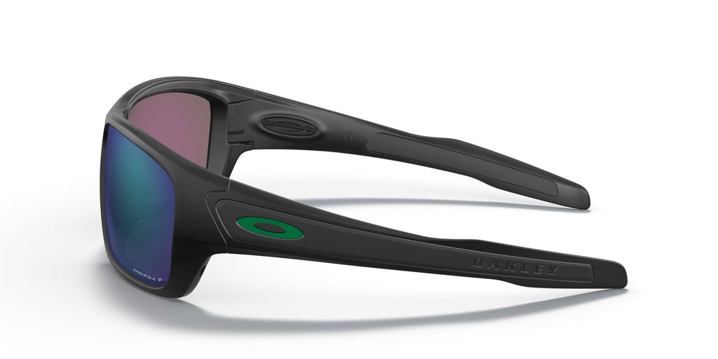 Oakley Turbine 0OO9263 926345 63 Matte Black / Prizm Jade Polarized 63 / Plastic / Plastic