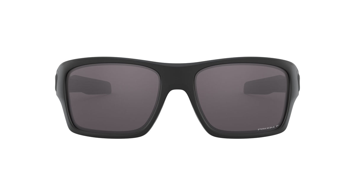 Oakley Turbine 0OO9263 926362 63 Matte Black / Prizm Grey Polarized 63 / Plastic / Plastic