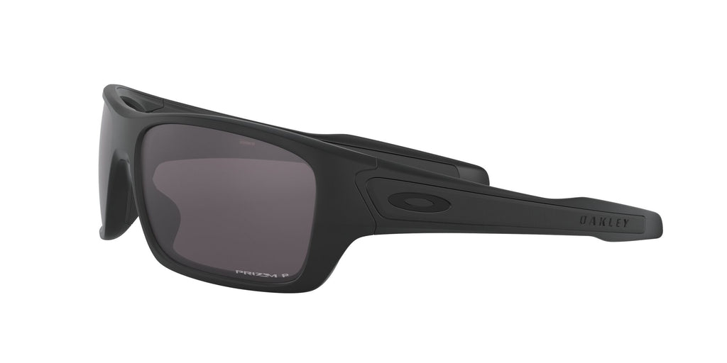 Oakley Turbine 0OO9263 926362 63 Matte Black / Prizm Grey Polarized 63 / Plastic / Plastic