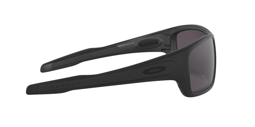 Oakley Turbine 0OO9263 926362 63 Matte Black / Prizm Grey Polarized 63 / Plastic / Plastic