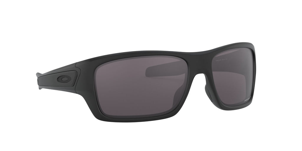 Oakley Turbine 0OO9263 926362 63 Matte Black / Prizm Grey Polarized 63 / Plastic / Plastic