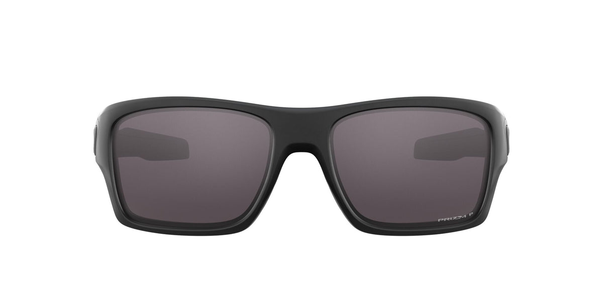 Oakley Turbine 0OO9263 926362 63 Matte Black / Prizm Grey Polarized 63 / Plastic / Plastic