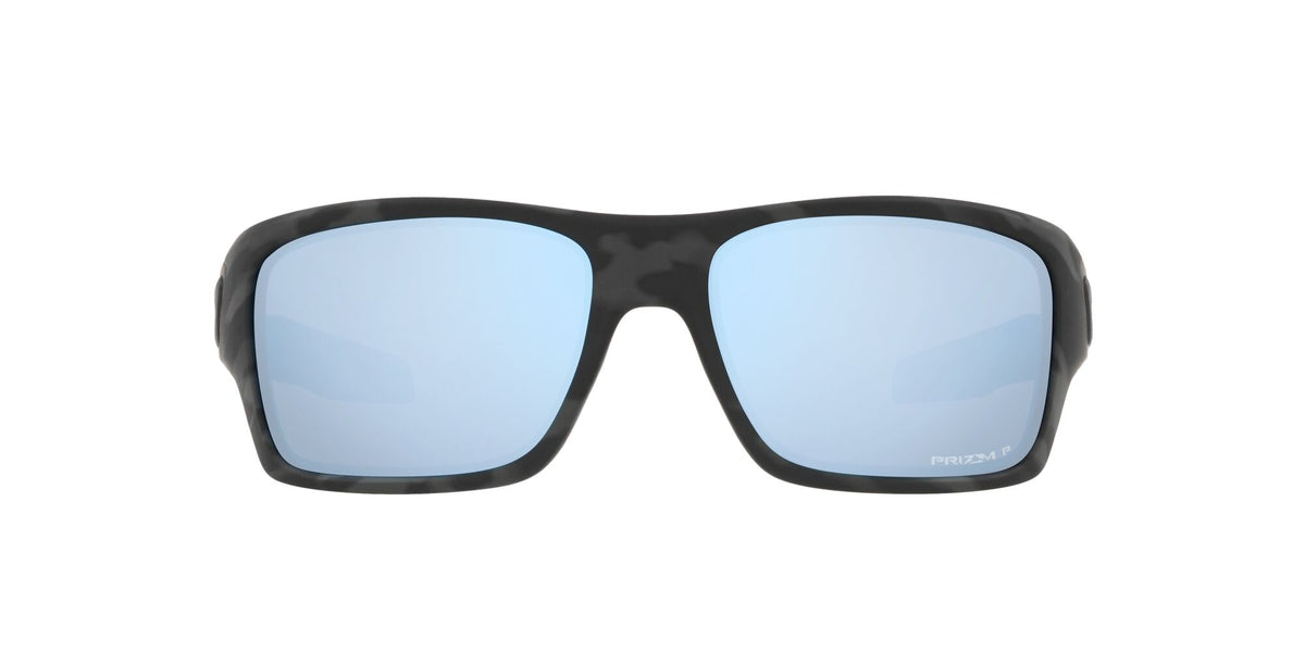 Oakley Turbine 0OO9263 926364 63 Matte Black Camo / Prizm Deep Water Polarized 63 / Plastic / Plastic