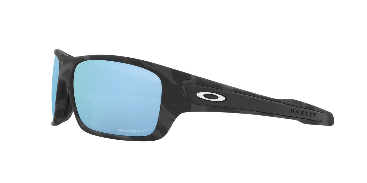 Oakley Turbine 0OO9263 926364 63 Matte Black Camo / Prizm Deep Water Polarized 63 / Plastic / Plastic